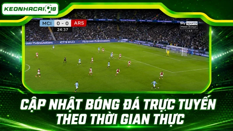 Hệ thống cập nhật bóng đá trực tuyến theo thời gian thực